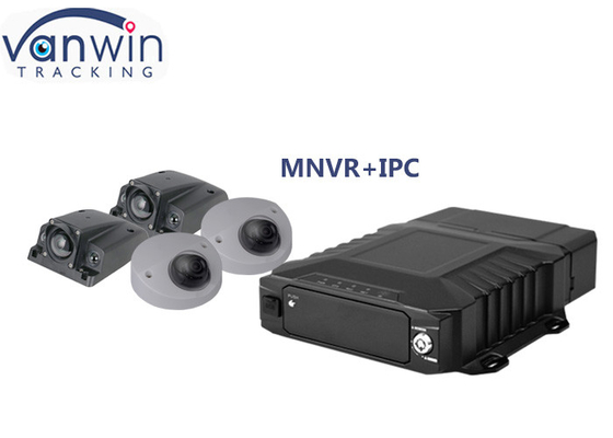 3G 4G GPS وای فای G-Sensor اختیاری 4CH SD HDD راه حل های DVR موبایل