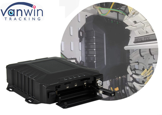 3G 4G GPS وای فای G-Sensor اختیاری 4CH SD HDD راه حل های DVR موبایل