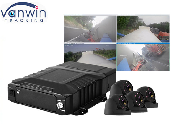 1080p 4 کانال موبایل DVR HDD 4g Mdvr GPS وای فای اتوبوس تاکسی کامیون اتوبوس مدرسه Mdvr