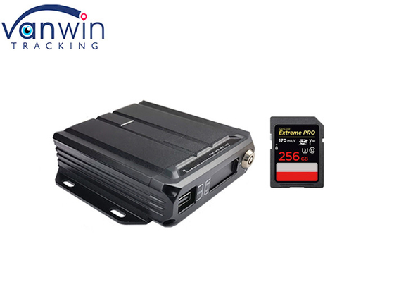 720p AHD 1080P 4G GPS 4CH سیستم های DVR تلفن همراه برای اتوبوس کامیون