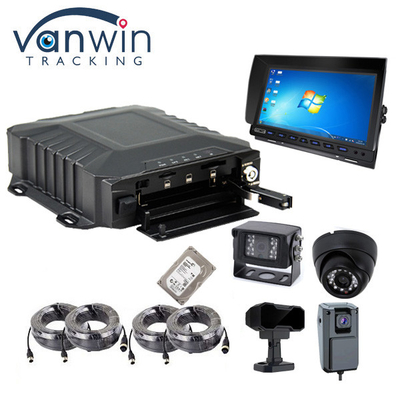 DVR تلفن همراه 4 کانال با داشکام 4G GPS WIFI برای تاکسی / اتوبوس