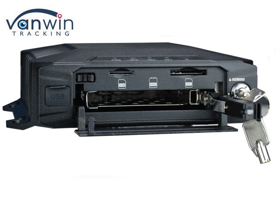 DVR تلفن همراه 4 کانال با داشکام 4G GPS WIFI برای تاکسی / اتوبوس