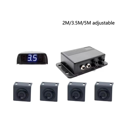 10M کیت سنسور پارکینگ ضد تصادف سنگین، صفحه نمایش بزرگ LED با هشدار بیپ