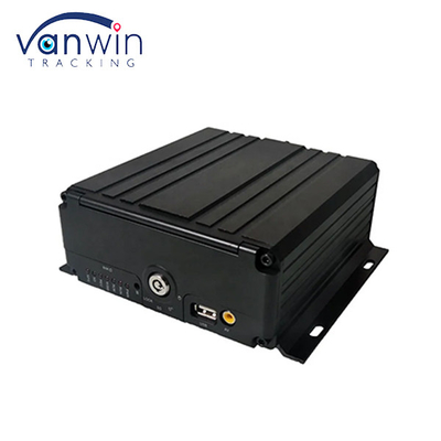 H.264 HDD 1080P 4CH MNVR کامیون اتوبوس ریموت 3G 4G GPS وای فای شبکه خودرو نظارت NVR تلفن همراه