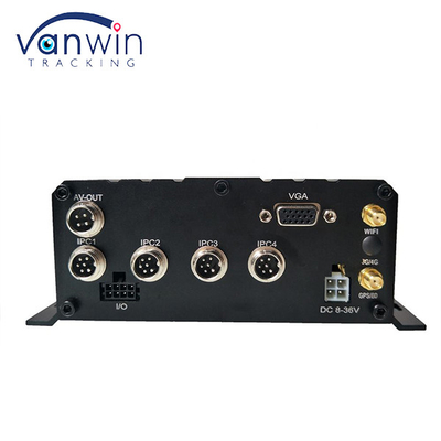 8-کانال NVR همراه با HDD H.264 HDD 1080P هارد دیسک ریموت 3G 4G GPS WiFi نظارت شبکه اتوبوس کامیون