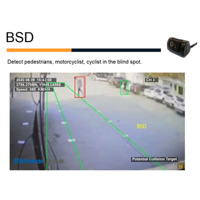 جدید 4CH 4G WIFI MDVR با ADAS DSM BSD GPS WIFI اختیاری برای اتوبوس