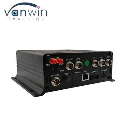 زبان انگلیسی/چینی/روسی 4 کانال DVR موبایل، دوربین دوربین مدار بسته کامیون