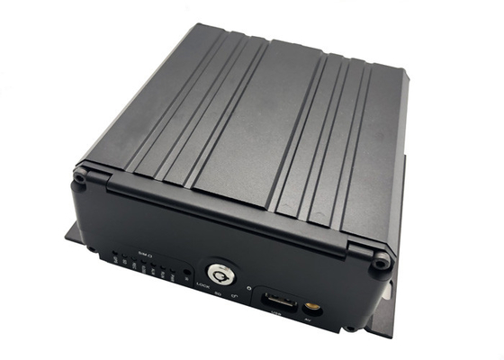 سیستم DVR تلفن همراه 4 کانال 1080P H.265 HDD AHD ضبط ویدئویی DVR خودرو برای کامیون اتوبوس کامپر وان