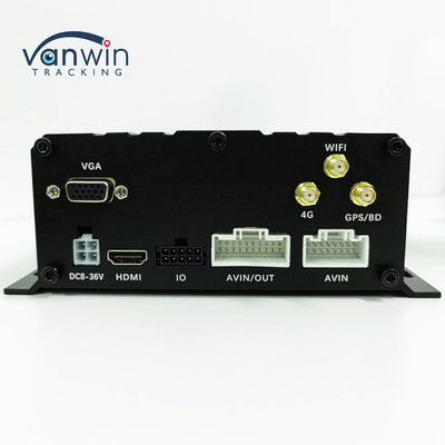 Full HD 8CH 1080P MDVR با 4G 5G GPS دستگاه وای فای برای نظارت بر ماشین ها اتوبوس تاکسی ها هارد دوگانه