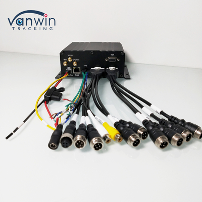 8-کانال هارد دیسک کارت SD موبایل DVR H.264 MDVR ماشین برای نظارت بر ایمنی خودرو