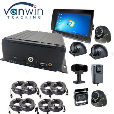 8CH AI MDVR 4G GPS DVR وسیله نقلیه برای پشتیبانی اتوبوس ADAS DMS BSD با 4G 5G جعبه سیاه ماشین ضبط ویدیو برای اتوبوس مدرسه