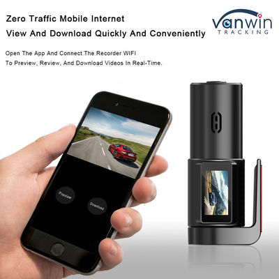 ADAS HD Night Vision پارکنگ مانيتورينگ اینترنت موبايل واي فاي پنهان 360 درجه 1 اينچ ضبط رانندگي