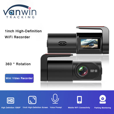 ADAS HD Night Vision پارکنگ مانيتورينگ اینترنت موبايل واي فاي پنهان 360 درجه 1 اينچ ضبط رانندگي