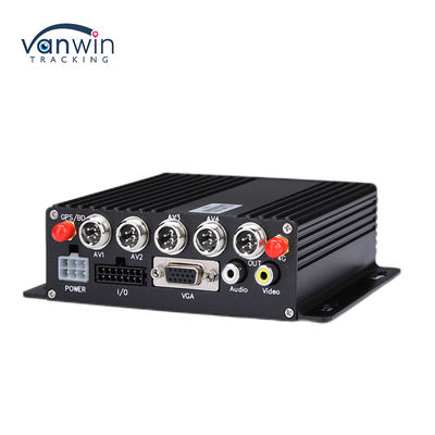 AI MDVR 4CH 1080P H.265 HHD DVR تلفن همراه Dashcam ضبط کننده GPS موبایل