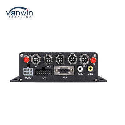 AI MDVR 4CH 1080P H.265 HHD DVR تلفن همراه Dashcam ضبط کننده GPS موبایل