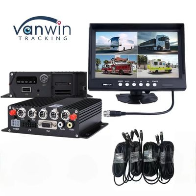 Smart 4CH/8CH H.265 SD 1080P Mobile DVR برای جستجوی ویدئویی و محدوده دمای -20C تا 70C