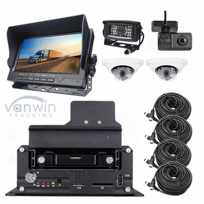 4CH Dash Cam Recorder AI از GPS DVR 1080P پشتیبانی می کند