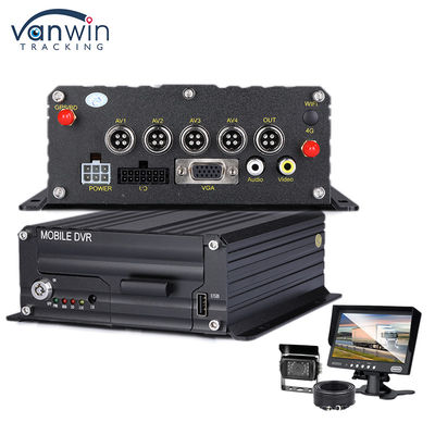 ماشین 1080P H.265 4CH SD Car Mobile DVR Dash Cam Recorder