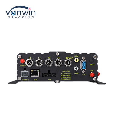 ضبط کننده اتومبیل AI 4CH با GPS DVR 1080p ضبط کننده ویدئویی DVR اتومبیل