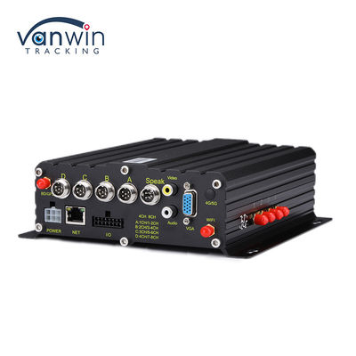 ضبط کننده اتومبیل AI 4CH با GPS DVR 1080p ضبط کننده ویدئویی DVR اتومبیل