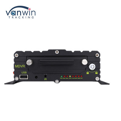 ضبط کننده اتومبیل AI 4CH با GPS DVR 1080p ضبط کننده ویدئویی DVR اتومبیل