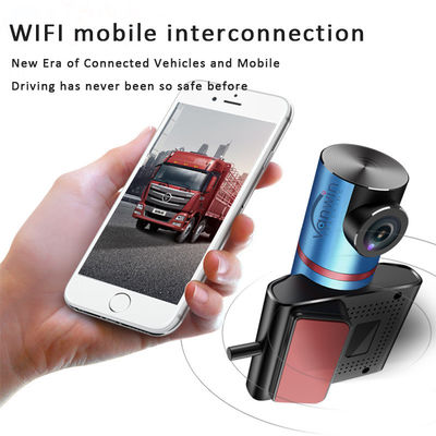 وای فای HD Night Vision Driving Recorder دوربین ماشین کوچک 1080P پشتیبانی از GPS