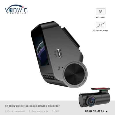 ضبط کننده تصویر 4K با وضوح بالا 1080P پشتیبانی از وای فای GPS دوربین ضبط کننده تاکسی