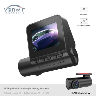 ضبط کننده تصویر 4K با وضوح بالا 1080P پشتیبانی از وای فای GPS دوربین ضبط کننده تاکسی