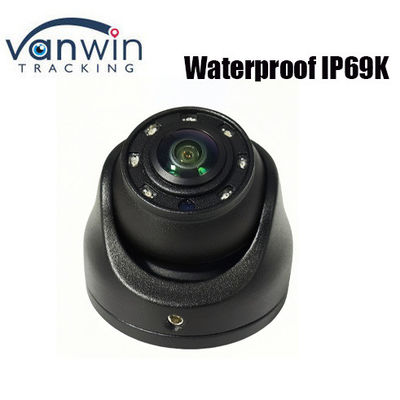 دوربین های 180° 1080P 2MP ضد آب IP69K دوربین های داخلی / خارجی گنبد با دید شب IR برای اتوبوس / کامیون