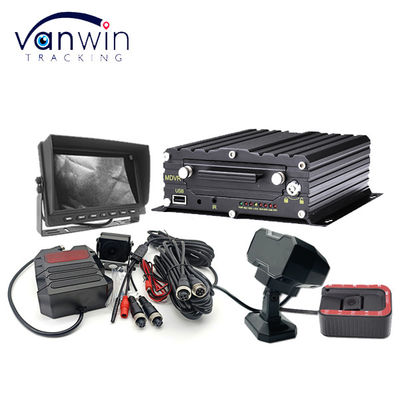 4CH 1080P SD MDVR نظارت و ردیابی در زمان واقعی 4G AI ADAS DMS DVR تلفن همراه برای اتوبوس کامیون سیستم دوربین مدار بسته