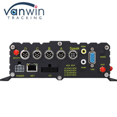 8-کانال Full HD 1080P AI MDVR System ADAS DMS با 8 دوربین AHD برای اتوبوس ها / کامیون ها