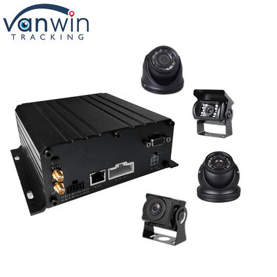 HD 1080P H.264 4 کانال DVR موبایل GPS WIFI ثبت کننده اتوبوس خودرو