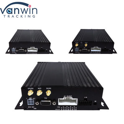 GPS 1080P HD 4CH موبایل DVR کارت SD سامرت WIFI اتوبوس خودرو ضبط کننده ویدیوی دیجیتال