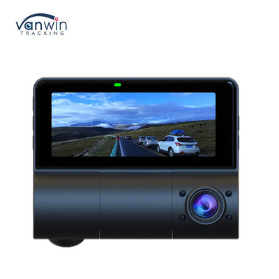 ضبط کننده اتومبیل وای فای GPS دو رکورد نامرئی 1080P دوربین داش اتومبیل با لنز F / NO 1.60