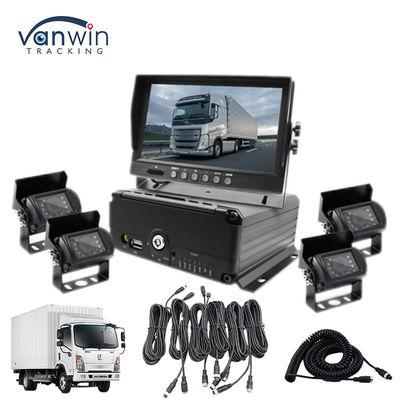 دوربین جعبه سیاه خودرو دوربین DVR خودرو سیم کارت کارت SD کامیون دستگاه ضبط خودرو MDVR دوربین های جلو و عقب مورد استفاده برای جعبه اتوبوس
