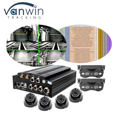 8CH 1080P شمارنده مسافران MDVR برای اتوبوس دو درب، سیستم شمارش مسافران اتوبوس با دقت بالا