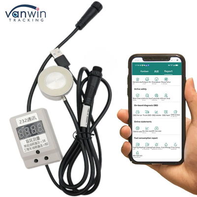 کنترل سوخت کامیون سیستم موقعیت مکانی جهانی ردیاب سنسور سطح مخزن سوخت سنسور درجه حرارت سطح سوخت