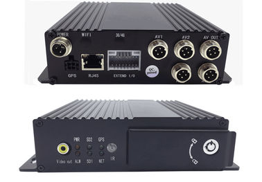 کیفیت AHD دوگانه SD موبایل DVR از راه دور PTZ کنترل امنیت MDVR سیستم