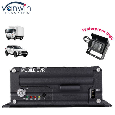 4G GPS WIFI دو کارتهای SD 4 کانال MDVR 1080P HDD AI DVR برای اتوبوس ها Floklift