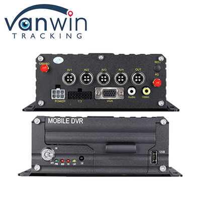 4 Ch AI Truck Bus Mobile DVR با AI DSM ADAS BSD پشتیبانی 4G 5G WIFI GPS