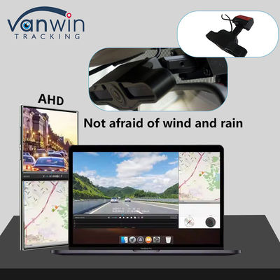 2 دوربین لنز 2.9 اینچ AHD Dash Cam Recorder با ضبط ویدیویی دو لنز زاویه بزرگ