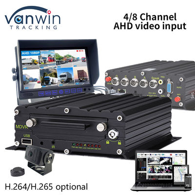 8CH ضبط کننده دوربین مدار بسته خودرو MDVR سیستم هشدار زودهنگام ایمنی هوش مصنوعی DVR ADAS DMS BSD