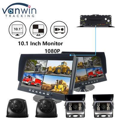 10.1 اینچ IPS امنیت TFT مانیتور ماشین HD 1080P نمایشگر برای کامیون اتوبوس دوربین خودرو