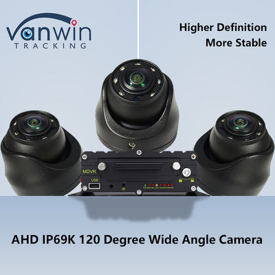 1080P AHD Night Vision دوربین گنبد خودرو برای اتوبوس نیمه تریلر کامیون مانیتور امنیتی دوربین خودرو