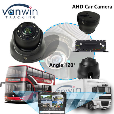 1080P AHD Night Vision دوربین گنبد خودرو برای اتوبوس نیمه تریلر کامیون مانیتور امنیتی دوربین خودرو
