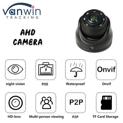1080P AHD Night Vision دوربین گنبد خودرو برای اتوبوس نیمه تریلر کامیون مانیتور امنیتی دوربین خودرو