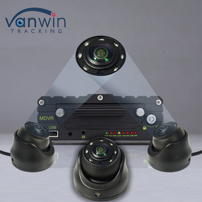 1080P AHD Night Vision دوربین گنبد خودرو برای اتوبوس نیمه تریلر کامیون مانیتور امنیتی دوربین خودرو
