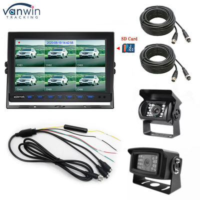 10.1 اینچ AHD Quadripation Monitor روی صفحه نمایش مانیتور