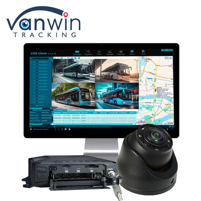 HDD 1080p 8ch موبایل DVR 4g GPS WIFI MDVR Kit سیستم دوربین برای ردیابی خودرو امنیت خودرو