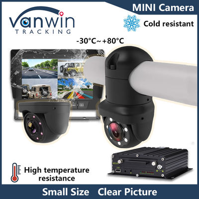 IP69K ضد آب 1080P ضبط کننده MDVR ماشین 170 درجه دوربین نظارت بزرگ زاویه اتوبوس